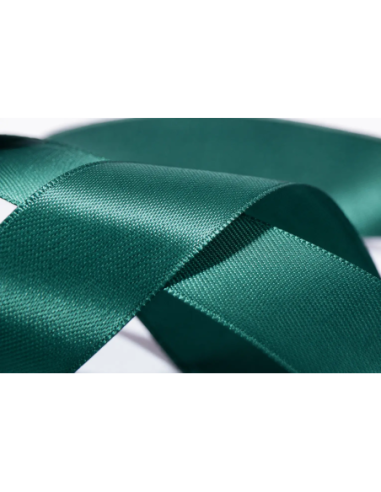 Nastro Doppio Raso 3 mm x 50 m - Petrolio - dettaglio colore Petrolio