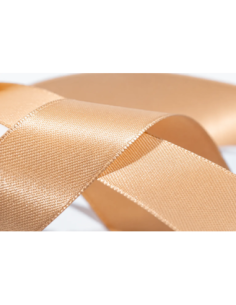 Nastro Doppio Raso 6 mm x 50 m - Cipria - bobina 2
