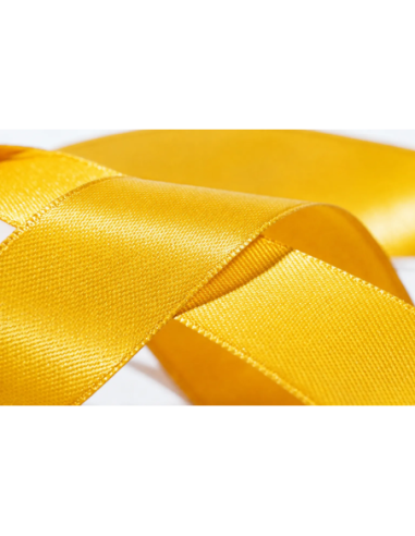 Nastro Doppio Raso 6 mm x 50 m - Girasole - dettaglio colore Girasole