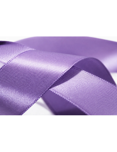 Nastro Doppio Raso 6 mm x 50 m - Lilla - dettaglio colore Lilla