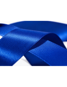 Nastro Doppio Raso 6 mm x 50 m - New Blue - bobina 2