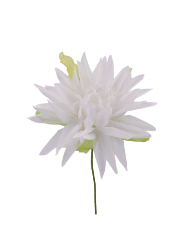 Dalia artificiale – bianco – 7 x 10 cm