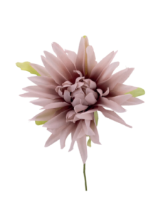 Dalia artificiale – rosa antico – 7 x 10 cm