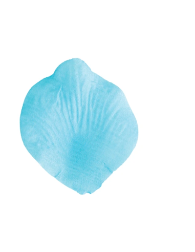 Petali artificiali – celeste – 5 x 5 cm – confezione da 200 petali