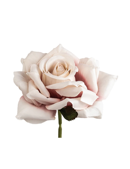 Rosa rampicante artificiale – rosa antico – 10 x 5 cm
