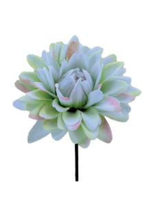 Dalia piccola artificiale – blu – diametro 8 cm