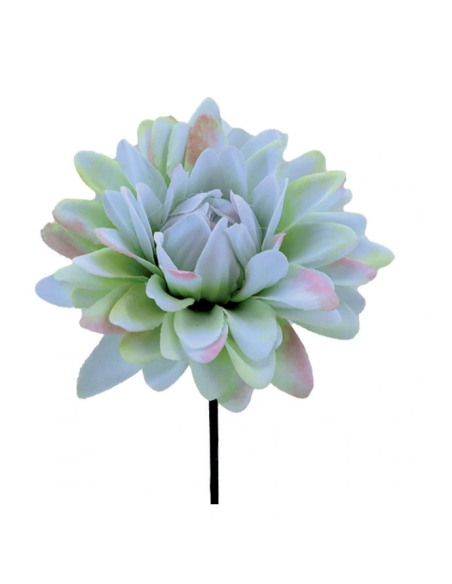 Dalia piccola artificiale – blu – diametro 8 cm