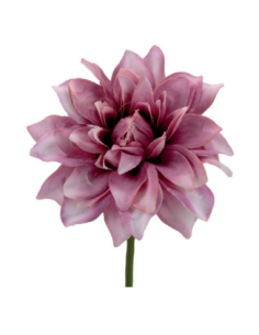 Dalia piccola artificiale – rosa antico – diametro 8 cm