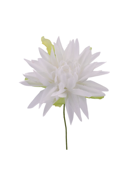 Dalia artificiale – bianco – 7 x 10 cm