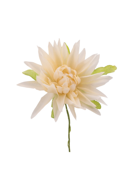 Dalia artificiale – panna – 7 x 10 cm