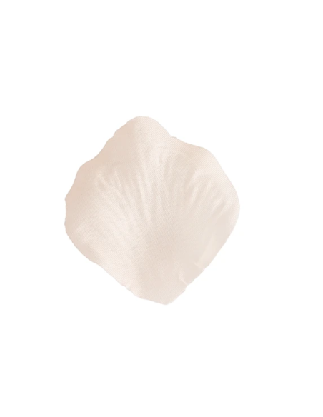 Petali artificiali – crema – 5 x 5 cm – confezione da 200 petali