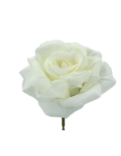 Rosa rampicante artificiale – crema – 10 x 5 cm 2