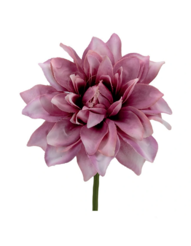 Dalia piccola artificiale – rosa antico – diametro 8 cm