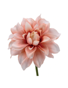 Dalia piccola artificiale – cipria – diametro 8 cm 2