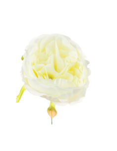 Ranuncolo artificiale – panna – 9 x 5 cm
