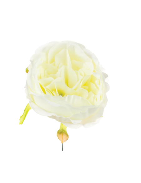 Ranuncolo artificiale – panna – 9 x 5 cm