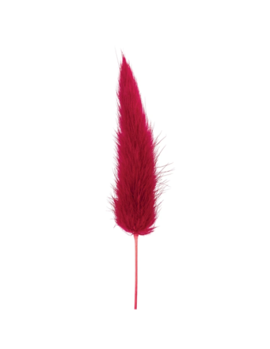 Mazzetto coda di topo – rosso - dettaglio colore originale
