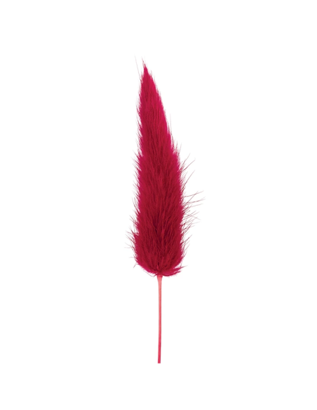 Mazzetto coda di topo – rosso - dettaglio colore originale