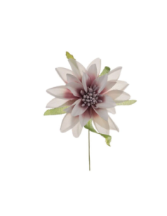 Dalia piccola artificiale – rosa antico – diametro 6 cm