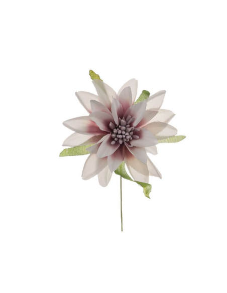 Dalia piccola artificiale – rosa antico – diametro 6 cm