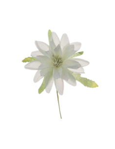 Dalia piccola artificiale – panna – diametro 6 cm