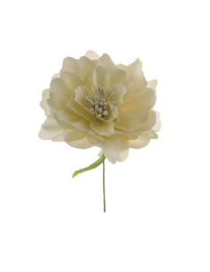 Ortensia artificiale – beige – diametro 7 cm