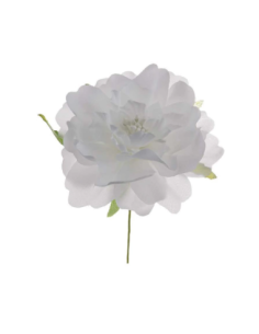 Ortensia artificiale – bianco – diametro 7 cm