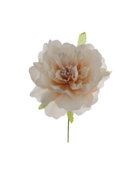 Ortensia artificiale – cipria – diametro 7 cm
