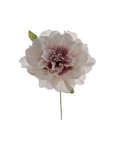 Ortensia artificiale – rosa antico – diametro 7 cm