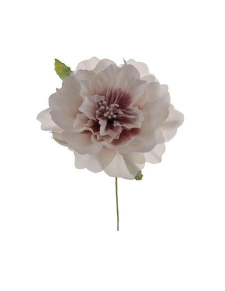 Ortensia artificiale – rosa antico – diametro 7 cm
