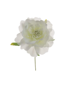 Ortensia artificiale – panna – diametro 7 cm