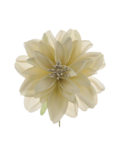 Dalia media artificiale – beige – diametro 9 cm