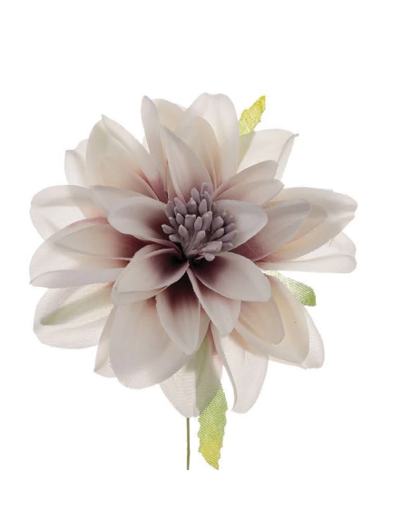 Dalia media artificiale – rosa antico – diametro 9 cm