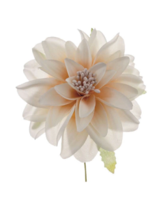 Dalia media artificiale – cipria – diametro 9 cm