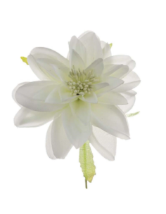 Dalia media artificiale – panna – diametro 9 cm