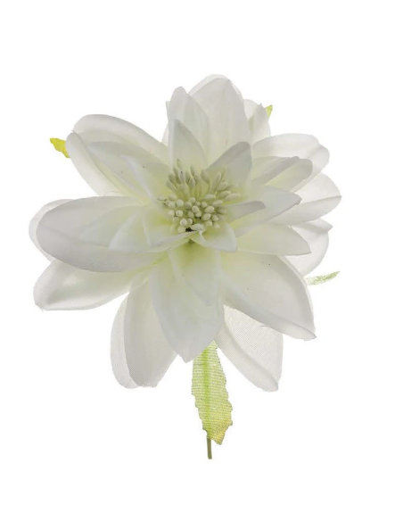 Dalia media artificiale – panna – diametro 9 cm