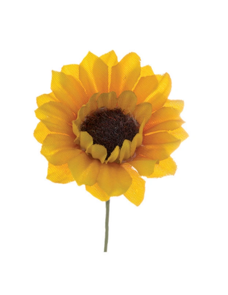 Girasole grande artificiale – giallo – diametro 3 5 cm