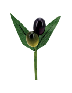 Mazzetto di ulivo artificiale – verde