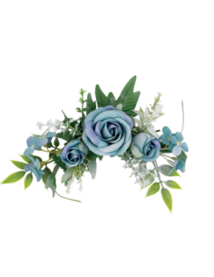 Tralcio di rosa artificiale – lavagna – 25 x 6 cm