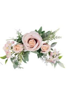 Tralcio di rosa artificiale – rosa antico – 25 x 6 cm