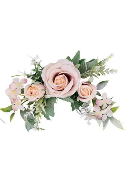 Tralcio di rosa artificiale – rosa antico – 25 x 6 cm