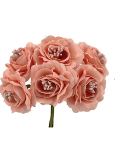 Rosetta – cipria – diametro 4 cm