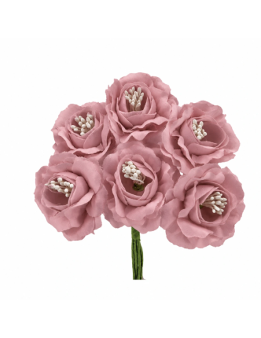 Rosetta – rosa antico – diametro 4 cm