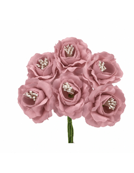 Rosetta – rosa antico – diametro 4 cm