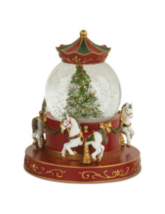 Carillon con boule de neige cavallini con musica h 18