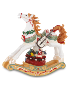 Maxi cavallino a dondolo decorativo 52 x 47 cm