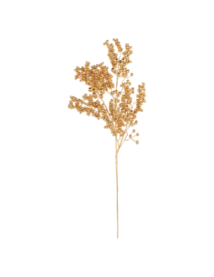 Ramo bacche oro h 85 cm