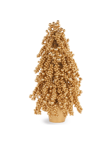 Alberello bacche oro h 53 cm