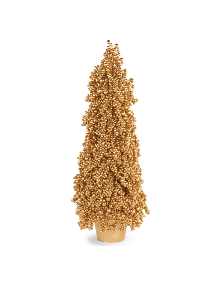 Alberello bacche oro h 90 cm