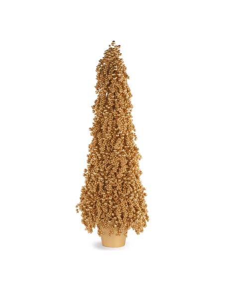 Alberello bacche oro h 122 cm